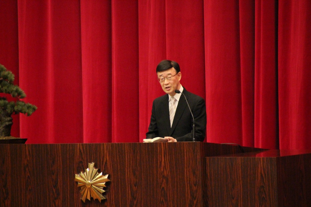 警察学校卒業式