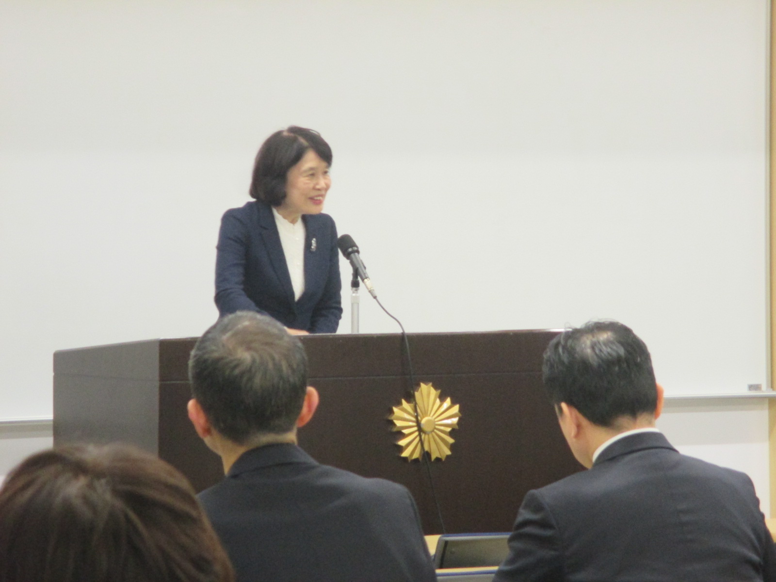 新任署長配置前研修における訓育